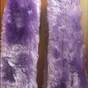 Seat Belt covers, cozies, purple, comes in pair.